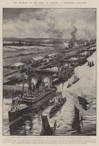 ロンドン港の問題、提案された解決策 作： Charles John de Lacy